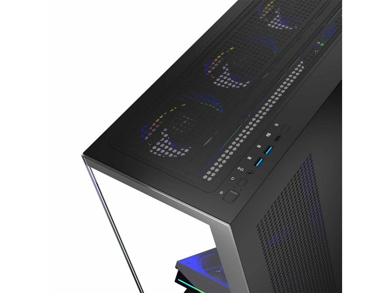 ATX полу-висока кутия Modecom AT-STELLAR-8F-ARGB-10 NaN –  BB Калъфи за настолни компютри