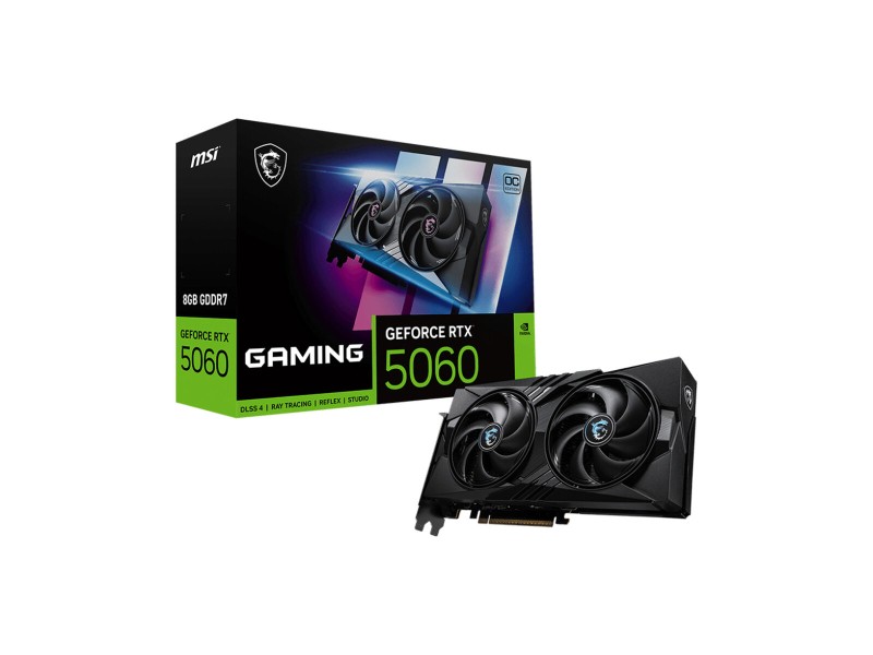 Графична карта MSI RTX 5060 8G GAMING OC 8 GB GDDR6X GDDR7 NaN –  BB Графични карти