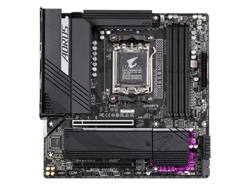 Дънна платка Gigabyte B650M AORUS ELITE AMD B650 AMD AM5 NaN –  BB Дънни платки