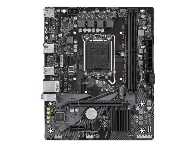 Дънна платка Gigabyte H610M K V2 INTEL H610 LGA 1700 NaN –  BB Дънни платки