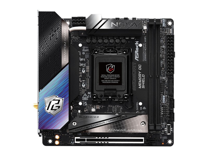 Дънна платка ASRock Z890I Nova WiFi Intel Z890 LGA 1851 NaN –  BB Дънни платки