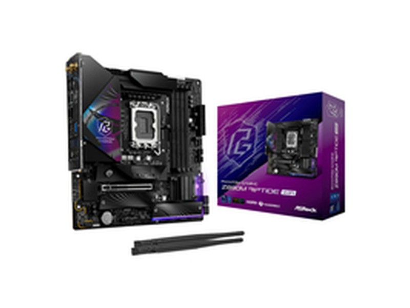 Дънна платка ASRock Z890M Riptide WiFi Intel Z890 LGA 1851 NaN –  BB Дънни платки