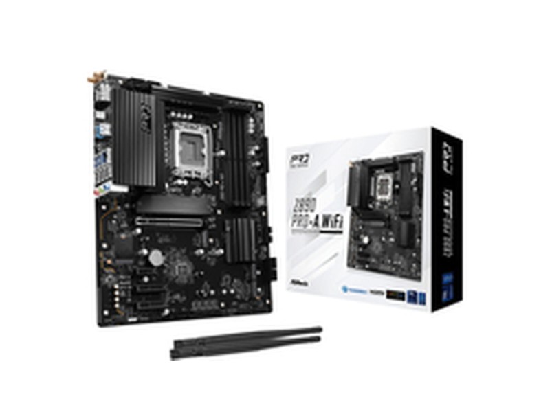 Дънна платка ASRock Z890 Pro-A WiFi Intel Z890 LGA 1851 NaN –  BB Дънни платки