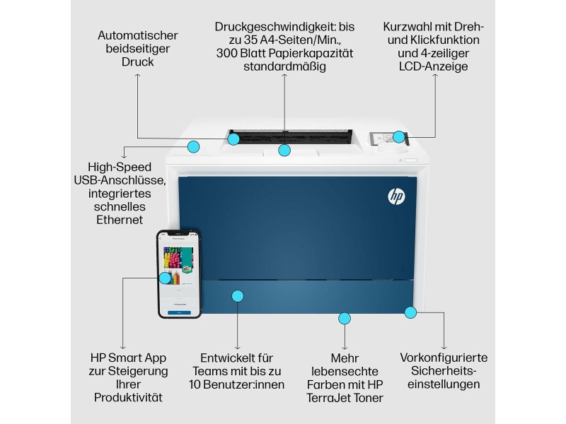 лазерен принтер HP 4RA87F#B19 NaN –  BB Лазерни принтери