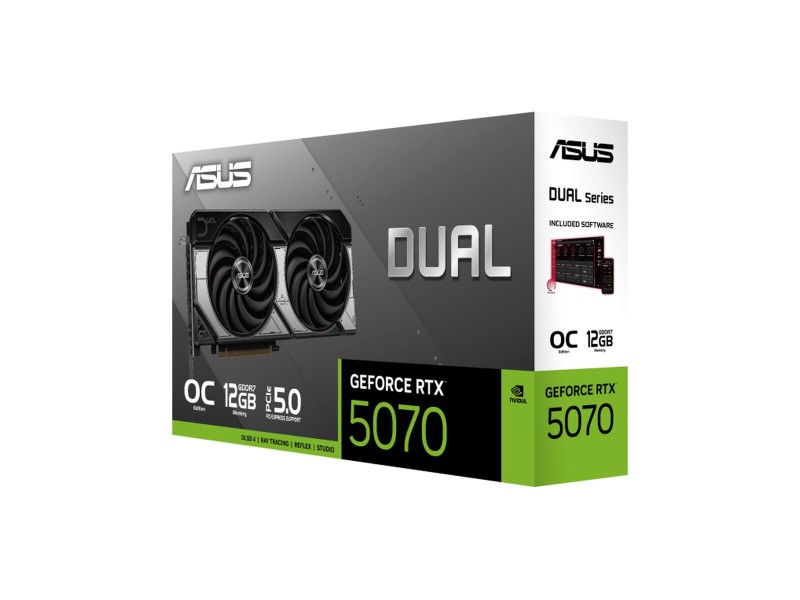 Графична карта Asus 90YV0M17-M0NA00 nvidia geforce rtx 5070 12 GB GDDR6 GDDR7 NaN –  BB Графични карти