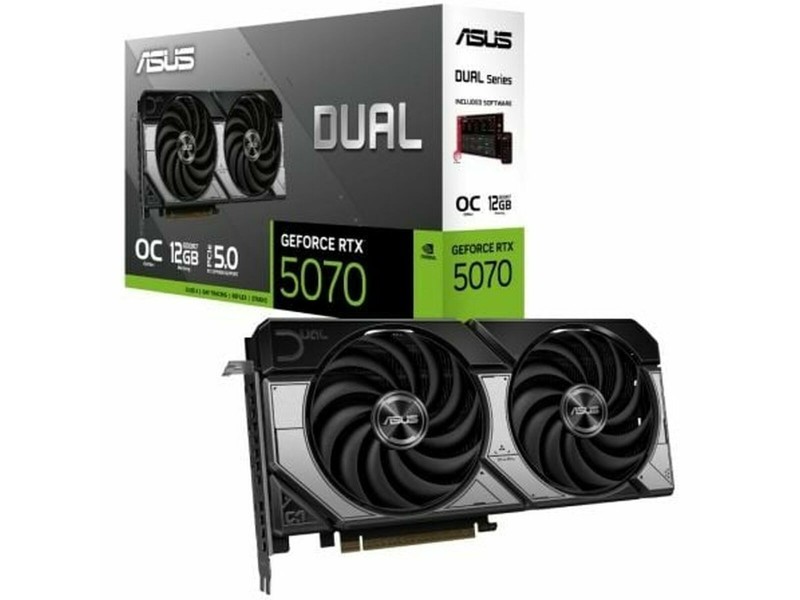 Графична карта Asus 90YV0M17-M0NA00 nvidia geforce rtx 5070 12 GB GDDR6 GDDR7 NaN –  BB Графични карти