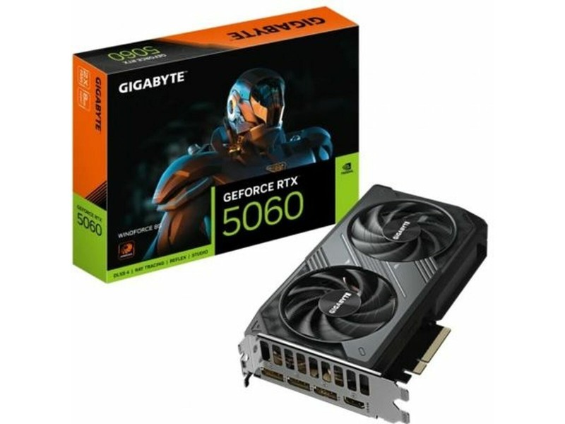 Графична карта Gigabyte GV-N5060WF2-8GD 8 GB GDDR7 NaN –  BB Графични карти