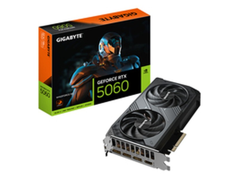 Графична карта Gigabyte GV-N5060WF2-8GD 8 GB GDDR7 NaN –  BB Графични карти