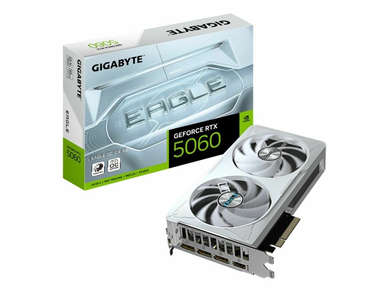 Графична карта Gigabyte GV-N5060EAGLEOC ICE-8GD 8 GB GDDR7 NaN –  BB Графични карти