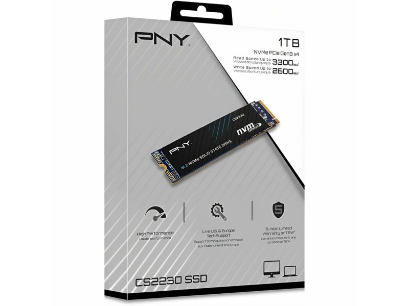 Твърд диск PNY M280CS2230-500-RB NaN –  BB Твърди солидни твърди дискове