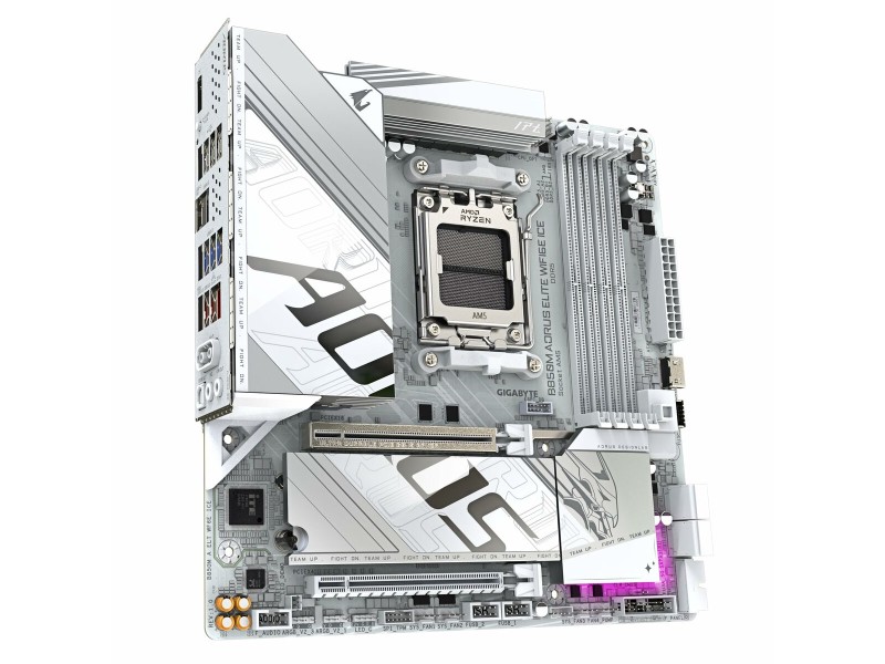 Дънна платка Gigabyte B850M AORUS ELITE WIFI6E ICE AMD AMD AM5 NaN –  BB Дънни платки