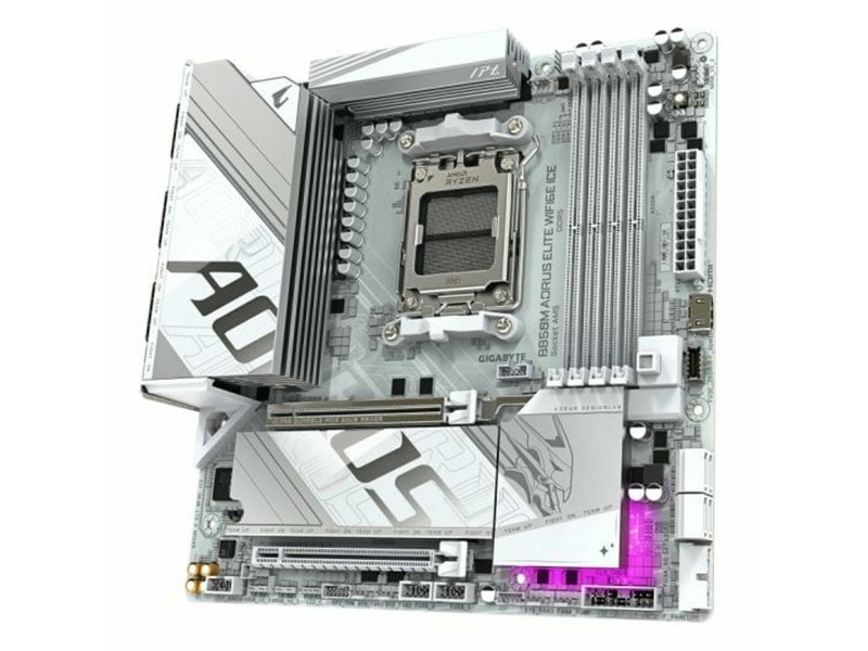 Дънна платка Gigabyte B850M AORUS ELITE WIFI6E ICE AMD AMD AM5 NaN –  BB Дънни платки