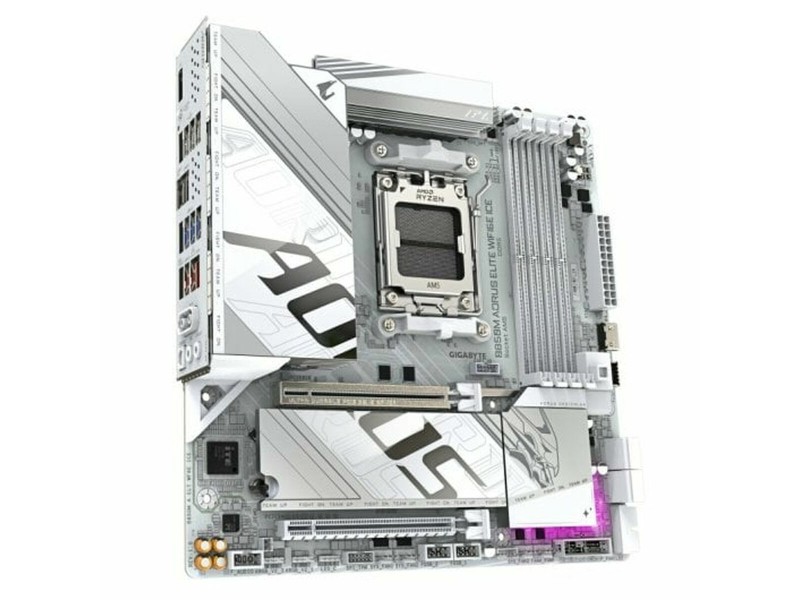 Дънна платка Gigabyte B850M AORUS ELITE WIFI6E ICE AMD AMD AM5 NaN –  BB Дънни платки