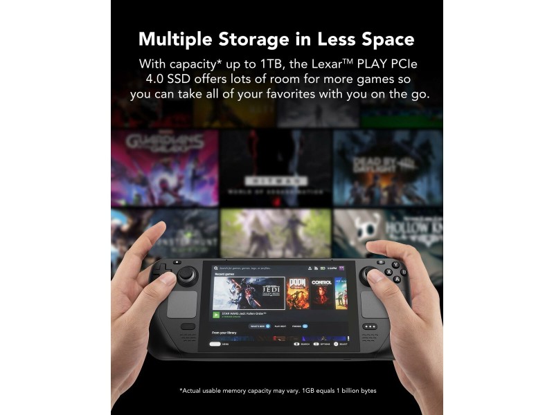 Твърд диск Lexar LNMPLAY001T-RNNNG 1 TB SSD NaN –  BB Твърди солидни твърди дискове