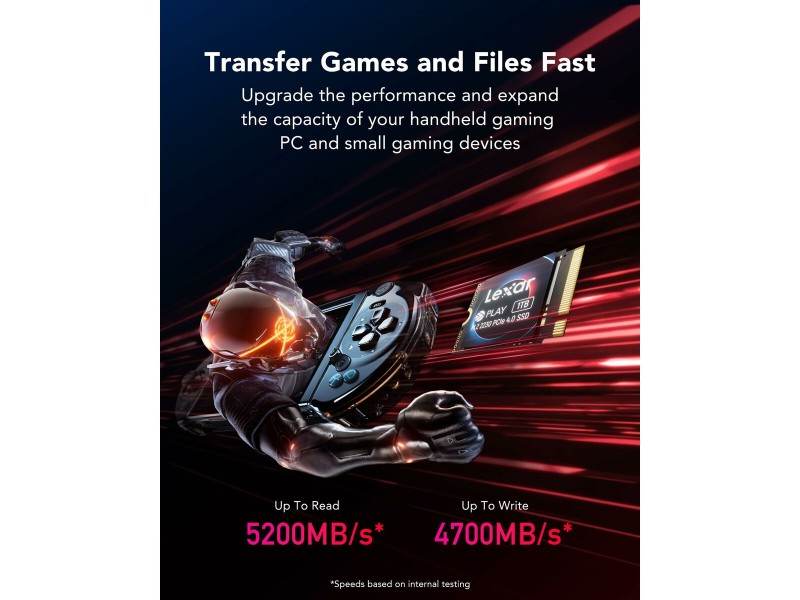 Твърд диск Lexar LNMPLAY001T-RNNNG 1 TB SSD NaN –  BB Твърди солидни твърди дискове