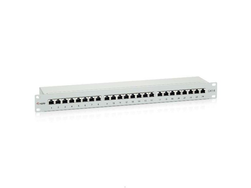24-портов UTP категория 6 панел за свързване Equip 326324 NaN –  BB Шкафове и рафтове