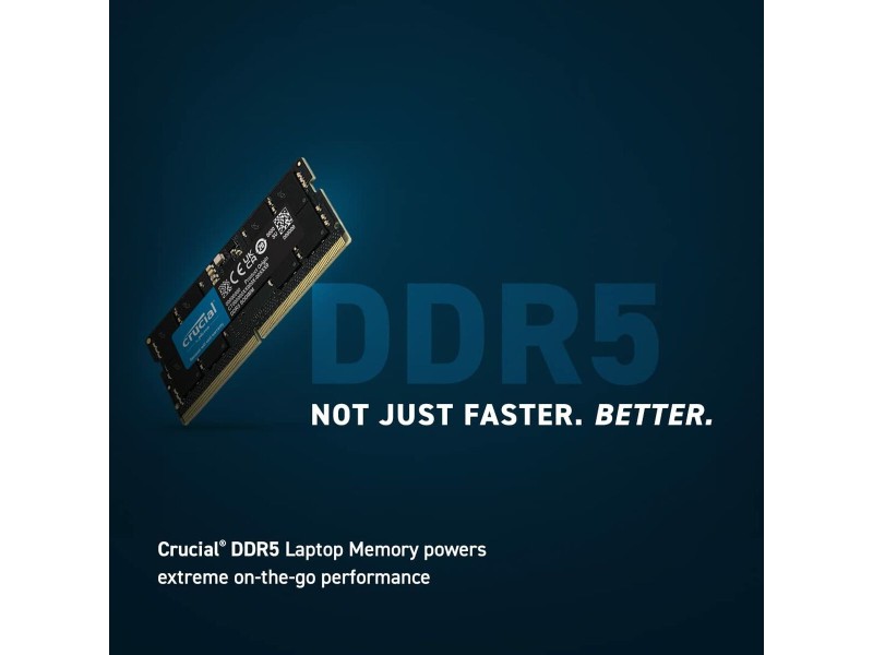 RAM памет Crucial CT2K32G56C46S5 64 GB DDR5 SDRAM DDR5 5600 MHz NaN –  BB Основна памет