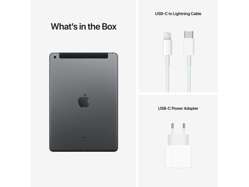 Таблет Apple MK4E3TY/A 10,2 Hexa Core 3 GB RAM 64 GB Сив NaN –  BB Таблети
