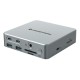 USB извод Conceptronic 110521107101 Сребрист 100 W NaN –  BB USB хъбове