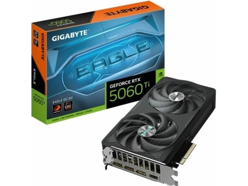 Графична карта Gigabyte 9VN506TEO8-00-G10 geforce rtx 5060 ti 8 GB GDDR6 GDDR7 NaN –  BB Графични карти