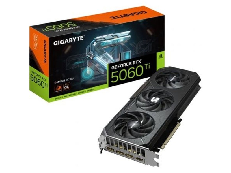 Графична карта Gigabyte 9VN506TGO8-00-G10 geforce rtx 5060 ti 8 GB GDDR6 GDDR7 NaN –  BB Графични карти