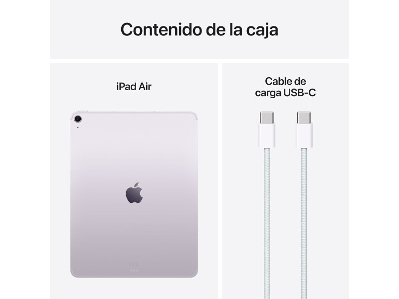 Таблет Apple iPad Air 13 8 GB RAM 128 GB Сив Лилав M3 NaN –  BB Таблети