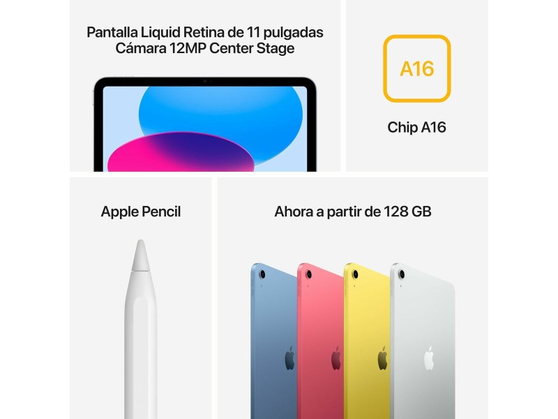 Таблет Apple iPad 11 128 GB Жълт NaN –  BB Таблети