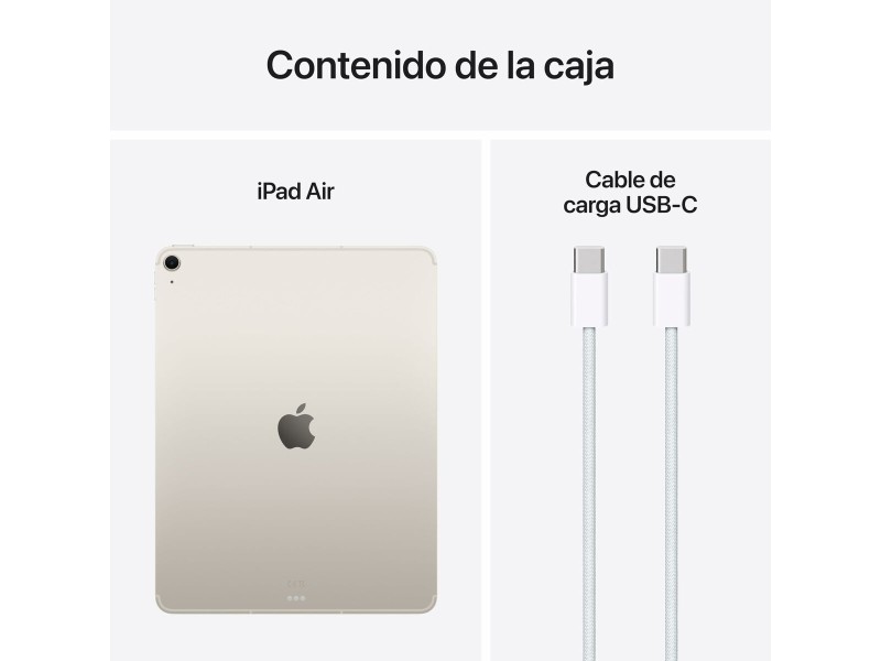 Таблет Apple iPad Air 13 8 GB RAM 256 GB Бял Сив M3 Таблет Apple iPad Air 13 8 GB RAM 256 GB Бял Сив M3 NaN – BB Таблети