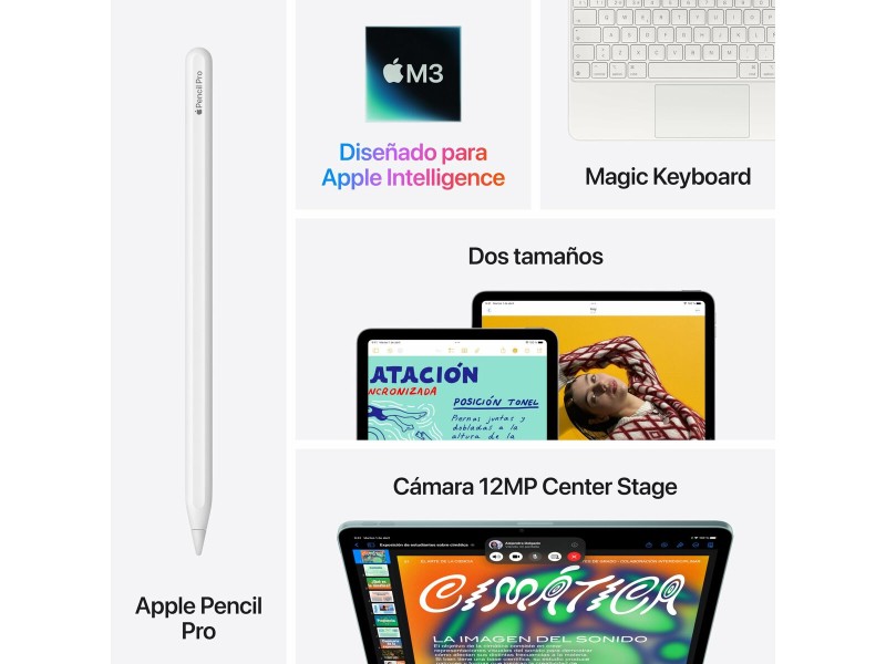 Таблет Apple iPad Air 11 8 GB RAM 512 GB Сив M3 NaN –  BB Таблети