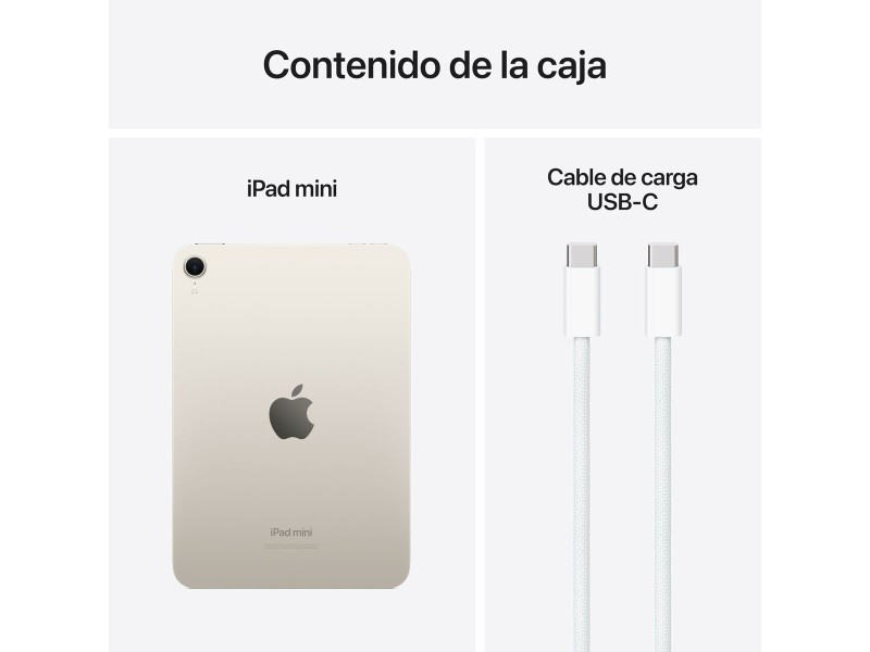 Таблет Apple iPad mini 8,3 8 GB RAM 256 GB Сребрист A15 Bionic NaN –  BB Таблети