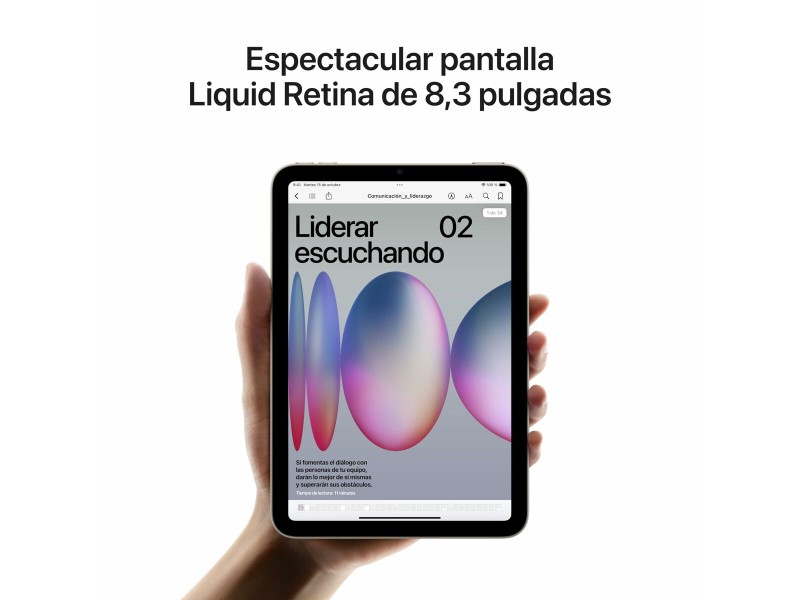 Таблет Apple iPad mini 8,3 8 GB RAM 256 GB Сребрист A15 Bionic NaN –  BB Таблети