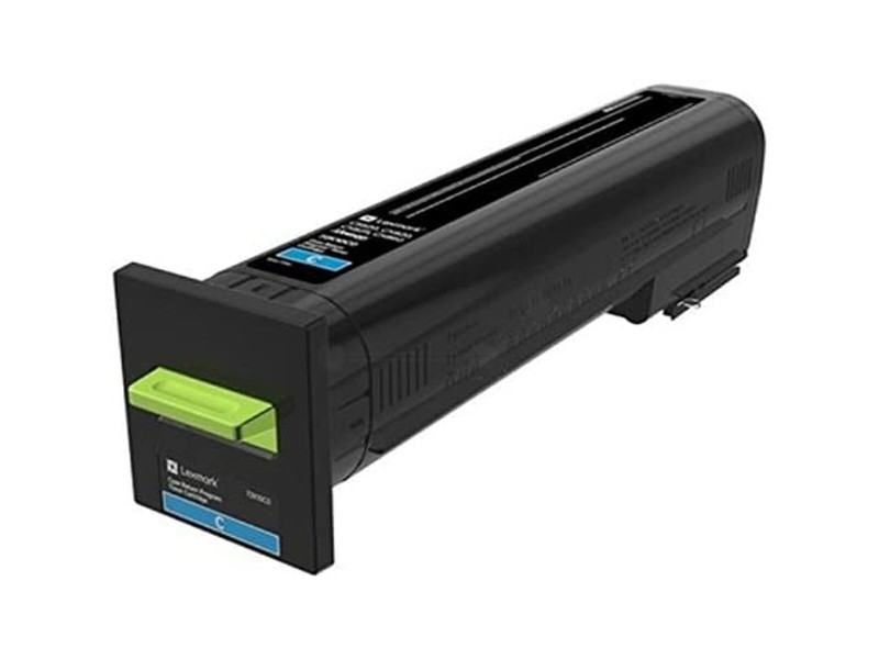 Oригинален тонер Lexmark 72K20CE Синьо-зелен NaN –  BB Тонер касети