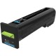Oригинален тонер Lexmark 72K20CE Синьо-зелен NaN –  BB Тонер касети