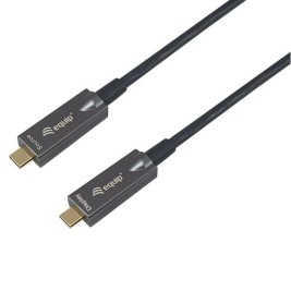 Кабел USB-C към USB-C Equip 119461 5 m Черен