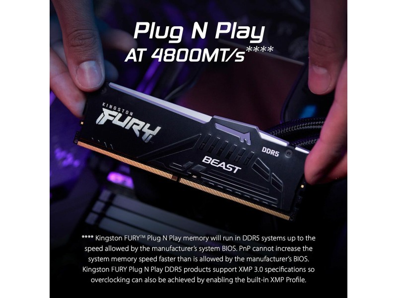 RAM памет Kingston KF560C30BBEAK2-32 32 GB DDR5 6000 MHz cl30 NaN –  BB Основна памет