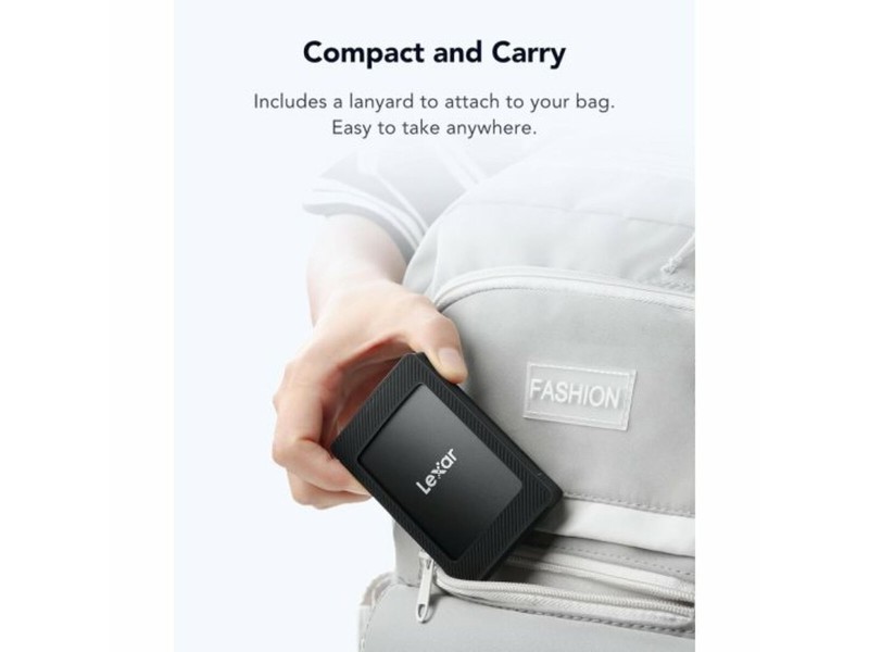 Външен харддиск Lexar LSL500M001T-RNBNG Черен 1 TB NaN –  BB Външни твърди дискове