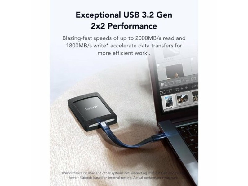 Външен харддиск Lexar LSL500M001T-RNBNG Черен 1 TB NaN –  BB Външни твърди дискове