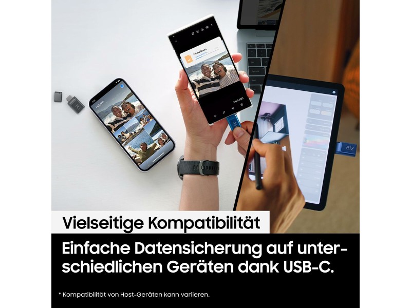 USB стик Samsung MUF-512DA4/APC Сив 512 GB NaN –  BB USB стикове