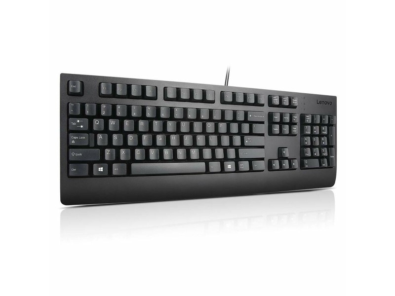 Клавиатура Lenovo 4X30M86918 Испанска Qwerty Черен NaN –  BB Пакети клавиатура и мишка
