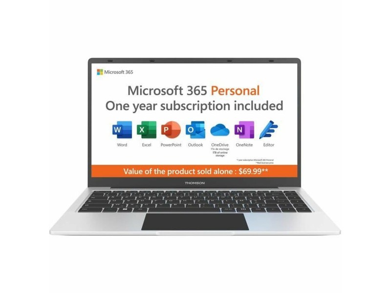 Лаптоп Thomson NEO14 Intel Celeron N4020 128 GB 14,1 4 GB RAM NaN –  BB Лаптопи