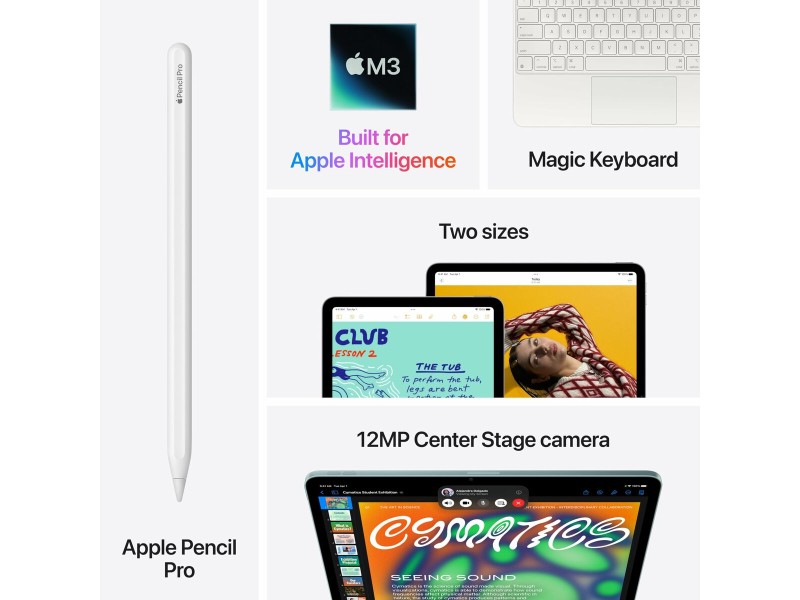 Таблет Apple starlight 11 M3 8 GB RAM 512 GB NaN –  BB Таблети