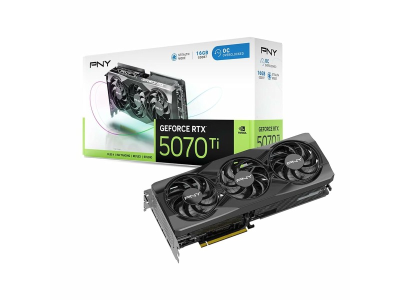 Графична карта PNY VCG5070T16TFXPB1-O nvidia geforce rtx 5070 ti 16 GB NaN –  BB Графични карти