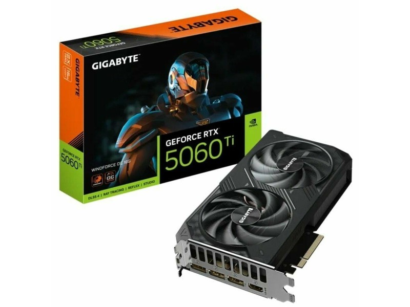 Графична карта Gigabyte 9VN506TWO-00-G10 geforce rtx 5060 ti 16 GB GDDR6 GDDR7 NaN –  BB Графични карти