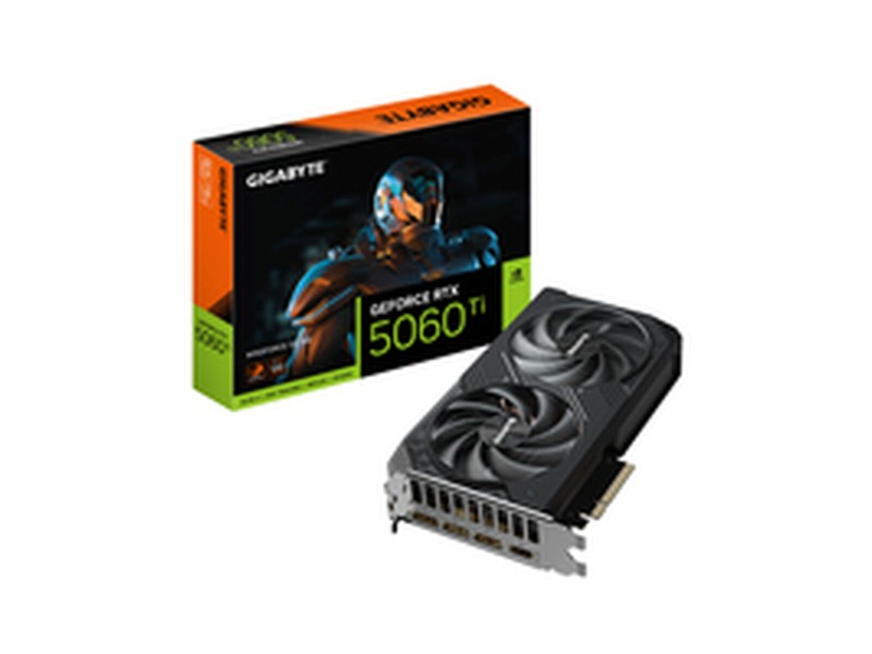 Графична карта Gigabyte 9VN506TWO-00-G10 geforce rtx 5060 ti 16 GB GDDR6 GDDR7 NaN –  BB Графични карти