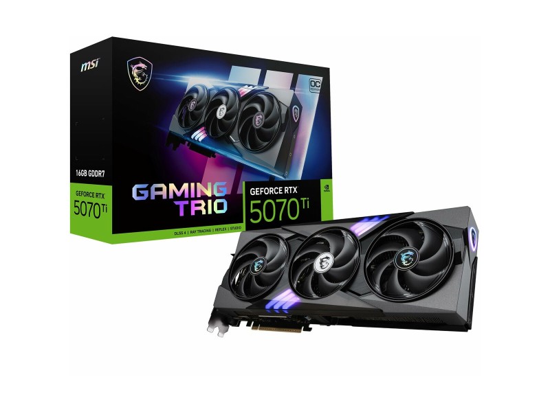 Графична карта MSI 912-V531-286 nvidia geforce rtx 5070 ti 16 GB GDDR6X GDDR7 NaN –  BB Графични карти