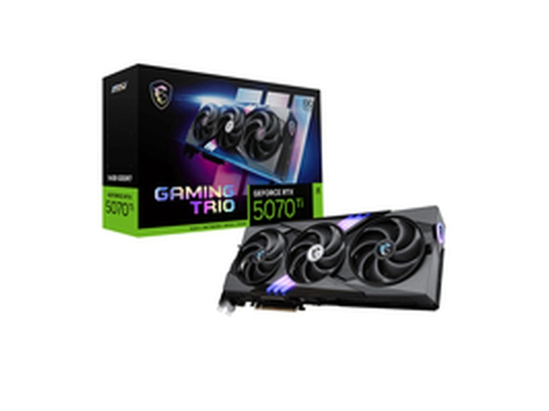 Графична карта MSI 912-V531-286 nvidia geforce rtx 5070 ti 16 GB GDDR6X GDDR7 NaN –  BB Графични карти