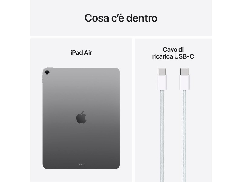 Таблет Apple MCNH4TY/A 13 8 GB RAM 128 GB Сив M3 NaN –  BB Таблети