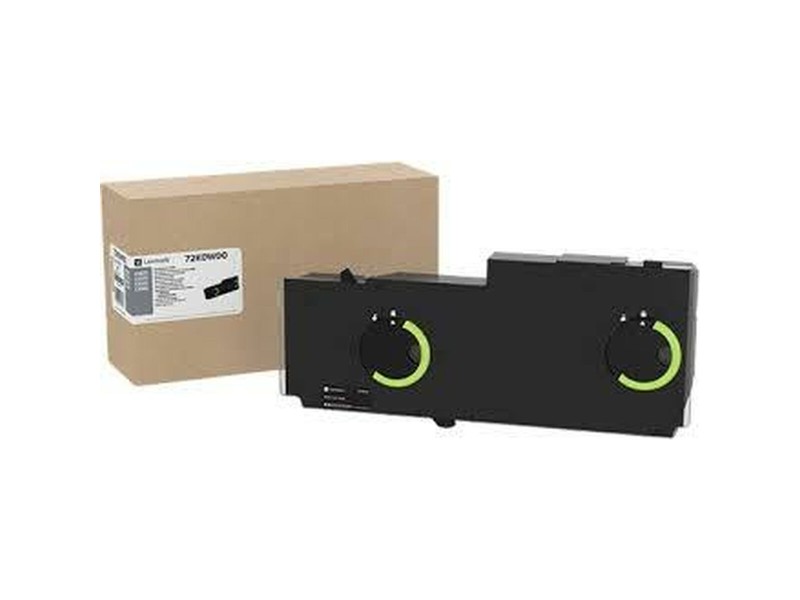 Контейнер за отпадъчен тонер Lexmark 72K0W00 Черен NaN –  BB Тонер касети