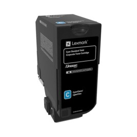 Toнер Lexmark 74C2SCE Черен Синьо-зелен