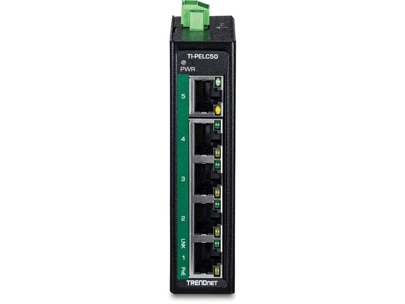 Суич Trendnet TI-PELC50 Черен NaN –  BB Ethernet кабели